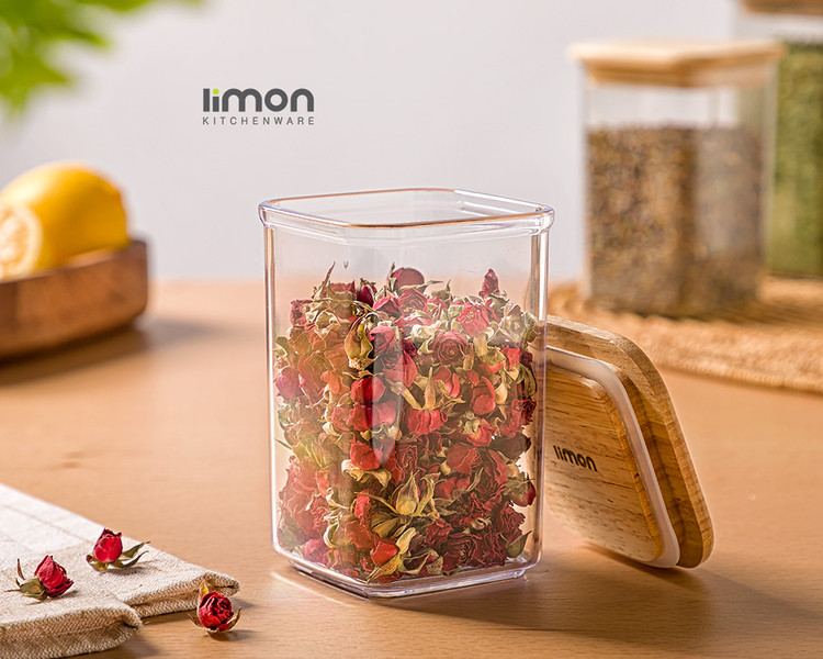بانکه ادویه سارینا درب چوبی لیمون